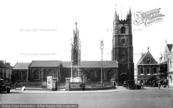 Photo of Plymouth, St Andrew's Church 1925