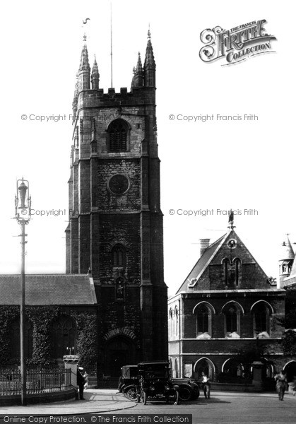 Photo of Plymouth, St Andrew's Church Tower 1925