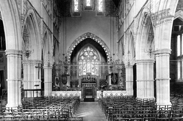 Photo of Plymouth, St Peter's Church Chancel 1889