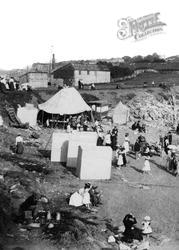 Tents At Mount Batten 1905, Plymouth