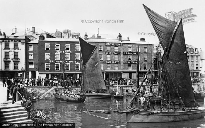 Plymouth, the Barbican 1890