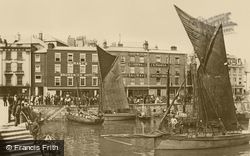 Plymouth, the Barbican 1890