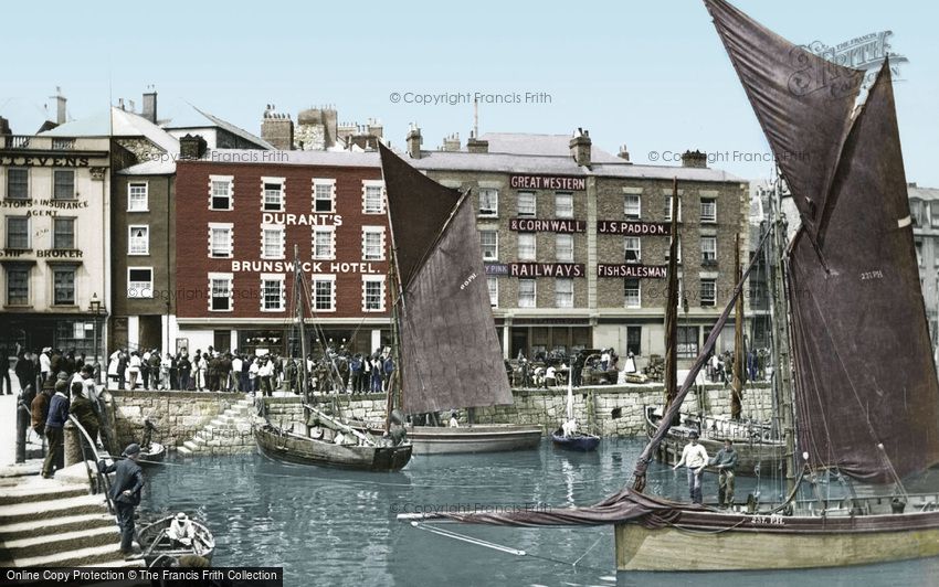 Plymouth, the Barbican 1890
