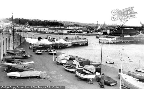 Photo of Plymouth, The Barbican c.1955