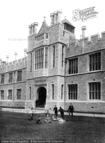 Photo of Plymouth, The Boys' High School 1895