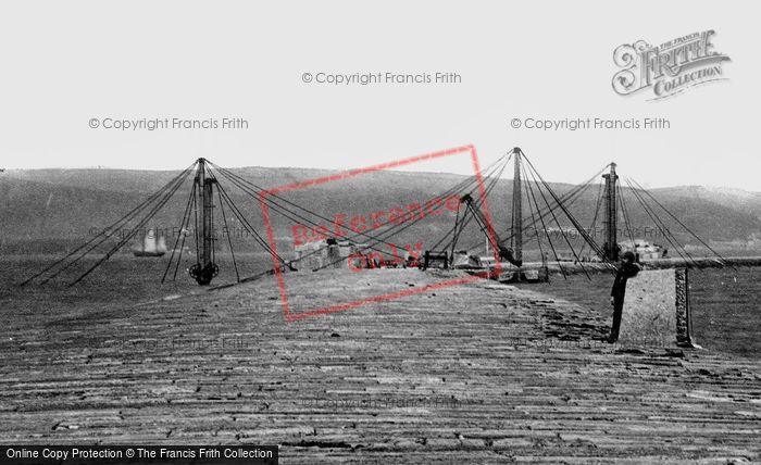 Photo of Plymouth, The Breakwater 1893