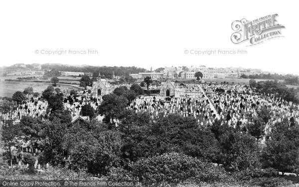 Photo of Plymouth, the Cemetery 1889