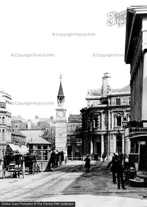 Photo of Plymouth, The Clock Tower 1892