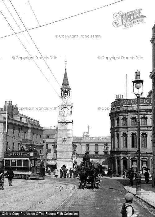 Photo of Plymouth, The Clock Tower 1900