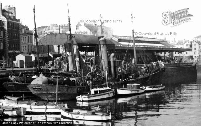 Photo of Plymouth, The Fish Market c.1950