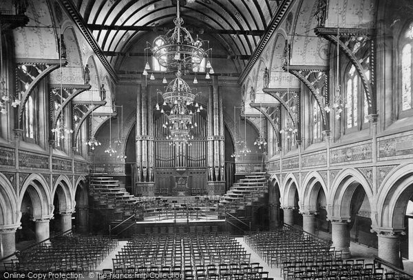 Photo of Plymouth, The Guildhall, Interior 1913