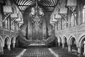 The Guildhall, Interior 1913, Plymouth