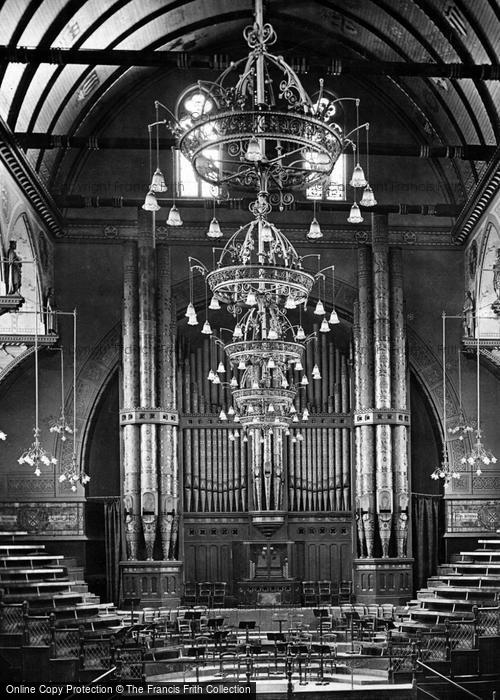 Photo of Plymouth, The Guildhall, Organ 1913