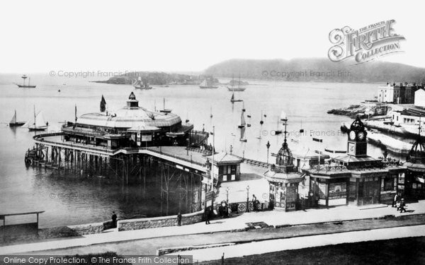 Photo of Plymouth, The Hoe And Pier 1890