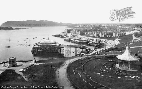 Photo of Plymouth, The Hoe From Smeaton's Tower 1918
