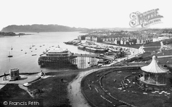 The Hoe From Smeaton's Tower 1918, Plymouth
