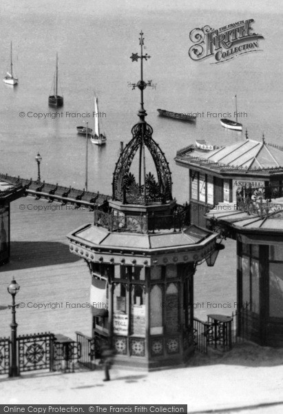 Photo of Plymouth, The Hoe Pier Kiosk 1889