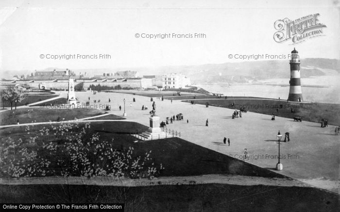 Photo of Plymouth, The Hoe Promenade c.1900