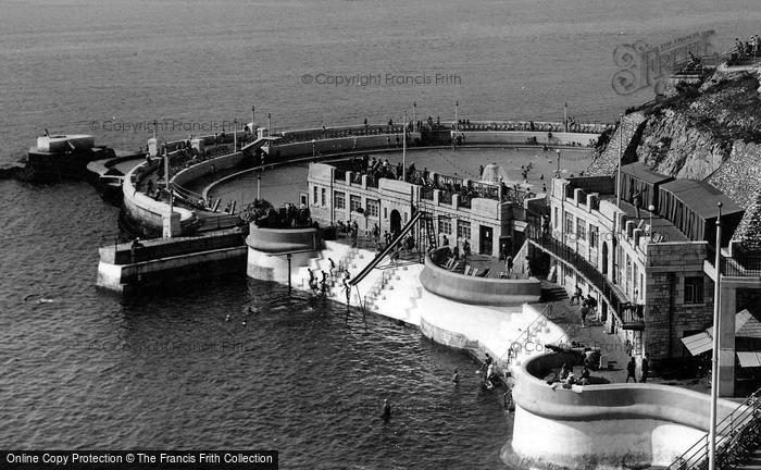 Photo of Plymouth, The Lido And Bathing Pool 1936