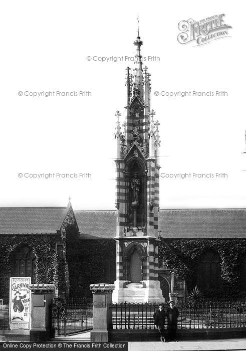 Photo of Plymouth, The Memorial 1925