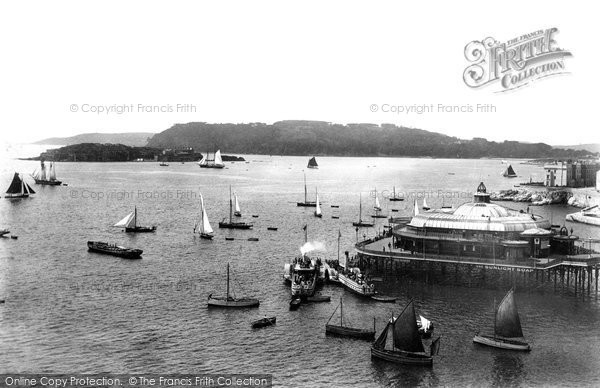 Photo of Plymouth, The Pier 1890