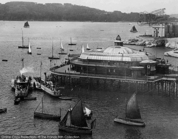 Photo of Plymouth, The Pier 1890