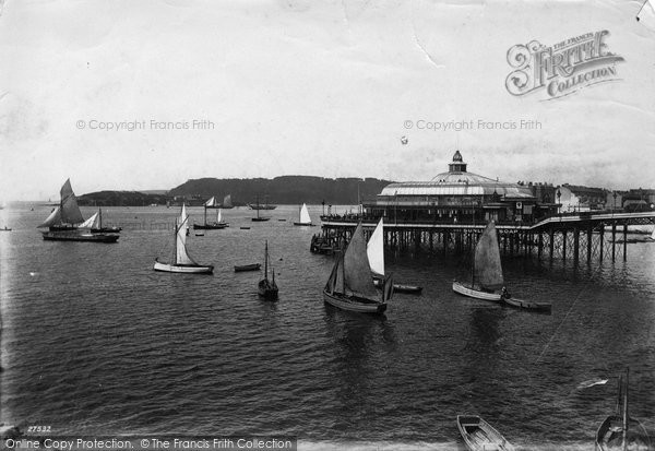 Photo of Plymouth, The Pier 1890
