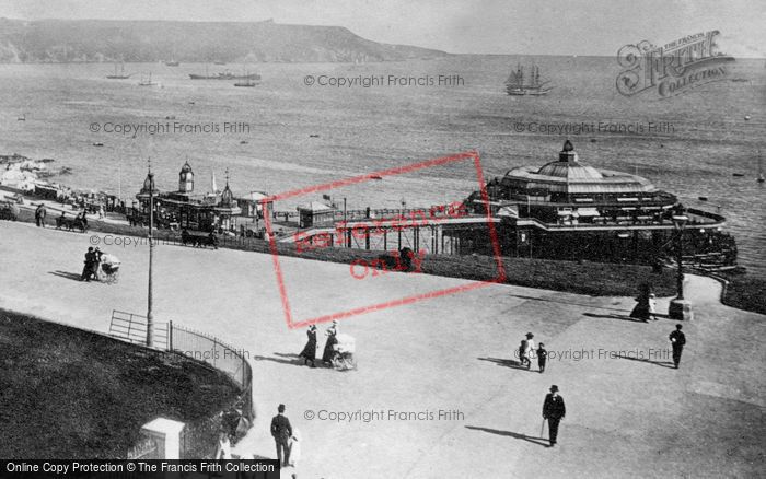 Photo of Plymouth, The Pier 1898