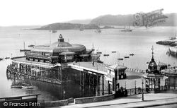 The Pier And Drake's Island 1892, Plymouth