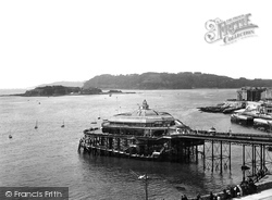 The Pier And Drake's Island 1924, Plymouth