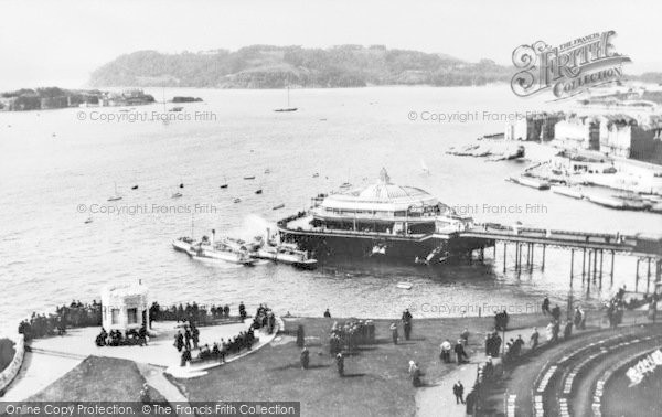 Photo of Plymouth, The Pier And Hoe c.1900