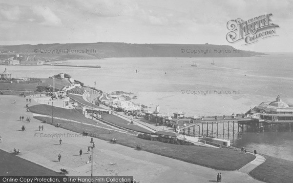 Photo of Plymouth, The Pier And Sound 1924