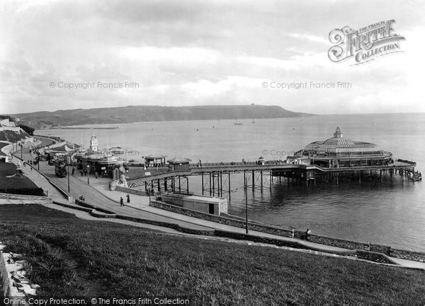 Photo of Plymouth, The Pier And Staddon Heights 1924