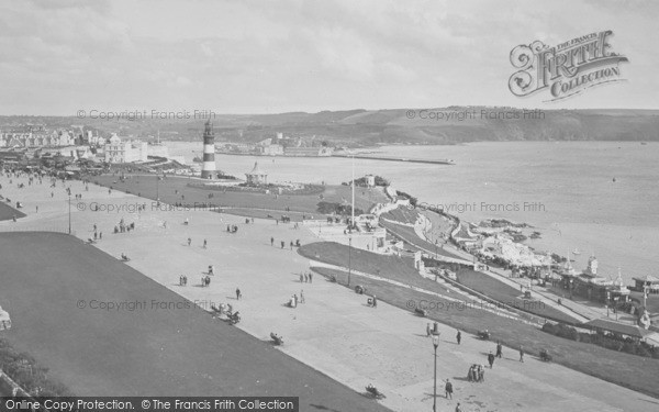 Photo of Plymouth, The Promenade 1924