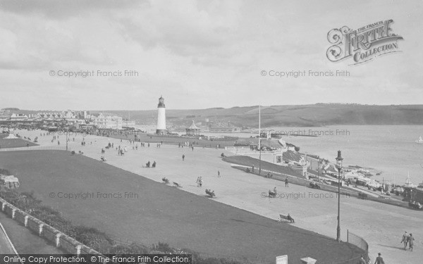 Photo of Plymouth, The Promenade 1924