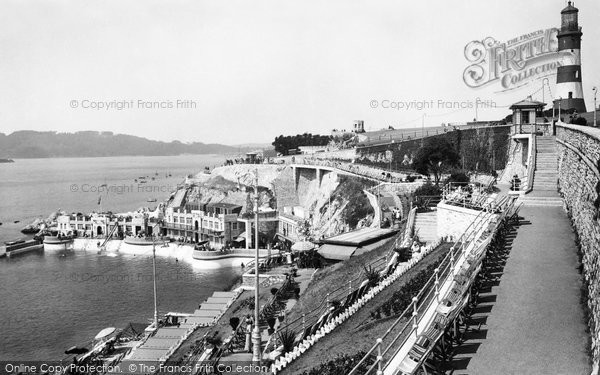 Photo of Plymouth, The Tinside Lido And Walks 1934
