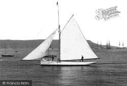 The Yacht "Mabel" 1889, Plymouth