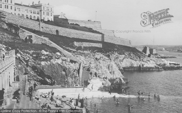 Photo of Plymouth, Tinside Bathing Place 1918