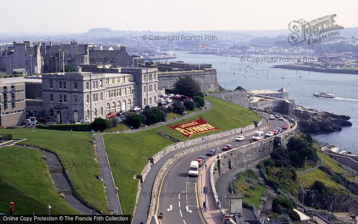 Photo of Plymouth, View East From Smeaton's Tower c.1995