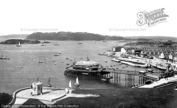 Photo of Plymouth, View From Smeaton Point 1898