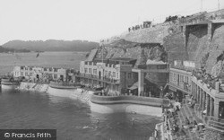 View Of Lido From South West 1934, Plymouth