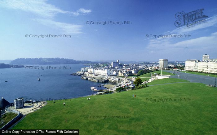 Photo of Plymouth, View West c.1995