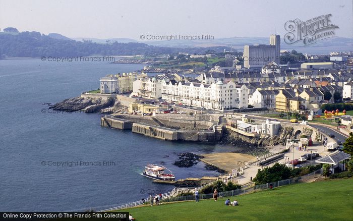 Photo of Plymouth, View West From Smeaton's Tower c.1995