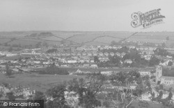 St Mary From Dorsmouth Rock c.1950, Plympton