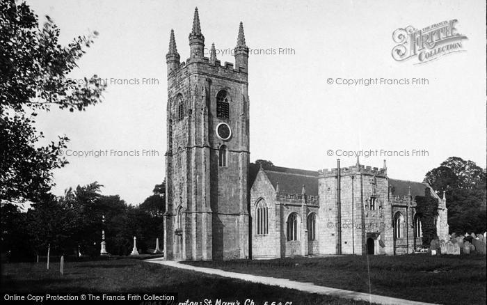 Photo of Plympton, St Mary's Church 1898