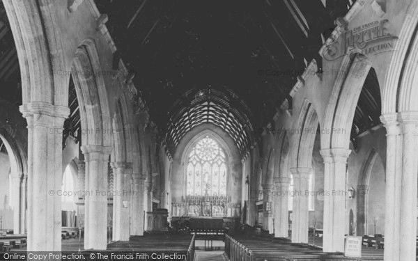 Photo of Plympton, St Mary's Church Interior 1890