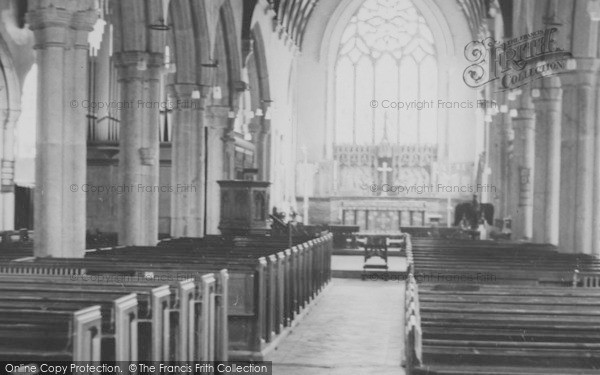 Photo of Plympton, St Mary's Church Interior c.1950