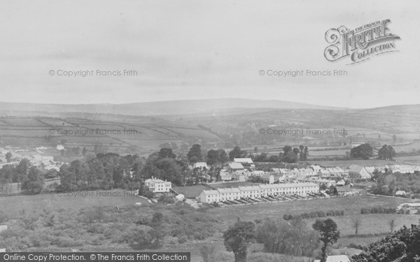 Photo of Plympton, View With Dartmoor c.1875