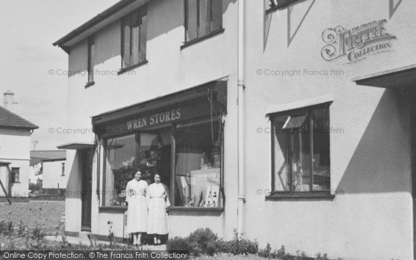 Photo of Plympton, Wren's Stores c.1960