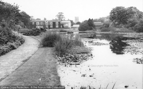 Photo of Pocklington, Burnby Hall Gardens c.1960